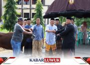 Polres Banggai Qurbankan 4 Ekor Sapi Dalam Perayaan Idul Adha 2023