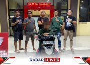 Tim Resmob Satreskrim Polres Banggai Berhasil Tangkap Pelaku Pencurian Sepeda Motor