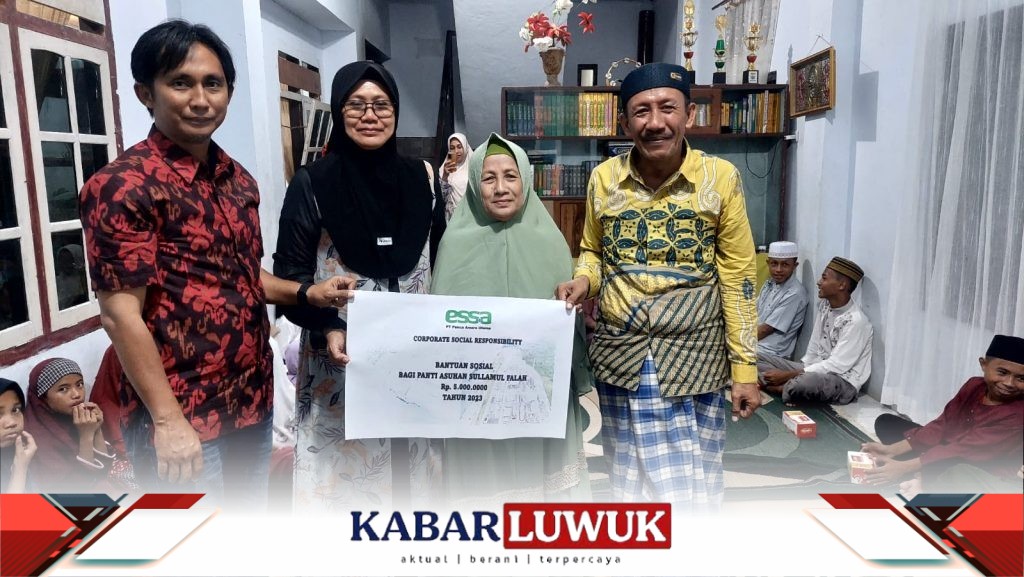 PT PAU Beri Santunan dan Bingkisan Kepada Anak Yatim Wujud Kepedulian
