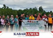 Peringatan HUT Banggai ke-63, Camat Pagimana dan LSM GAM Tanam Ratusan Pohon