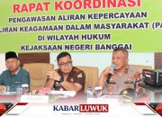 Wakapolres Banggai Ikuti Rapat Koordinasi Pakem, Guna Deteksi Keresahan Masyarakat