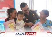 Kepala Kejaksaan Negeri Banggai Membantu Penanganan Stunting di Desa Bunga