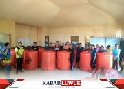 Warga Dapat Bantuan 40 Unit Tandon Air untuk Antisipasi Krisis Air Bersih