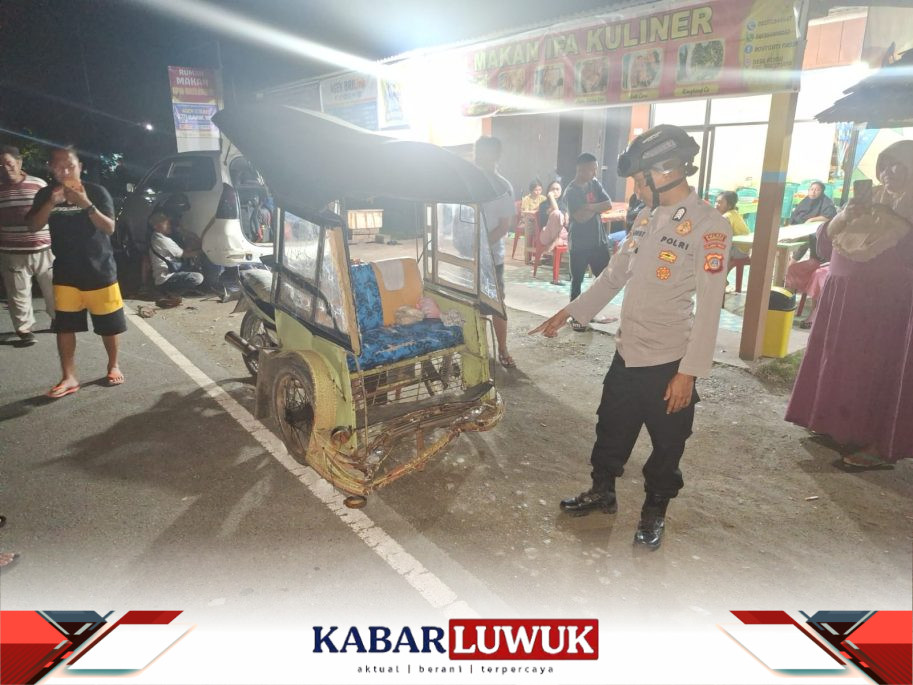 Bentor Seruduk Avanza Diselesaikan Kekeluargaan