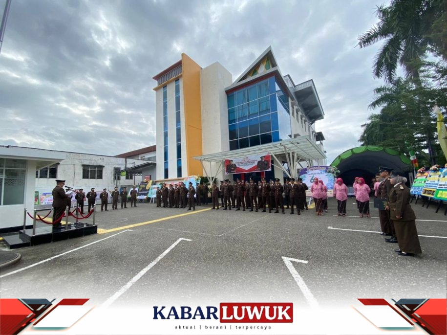 Kejaksaan Negeri Banggai Peringati Hari Bhakti Adhyaksa ke-63 : Tegakkan Hukum Tegas dan Humanis