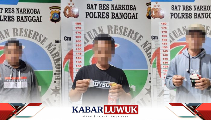 Geger! Polres Banggai Ringkus Tiga Pengedar Sabu Dataran Toili Dalam Semalam