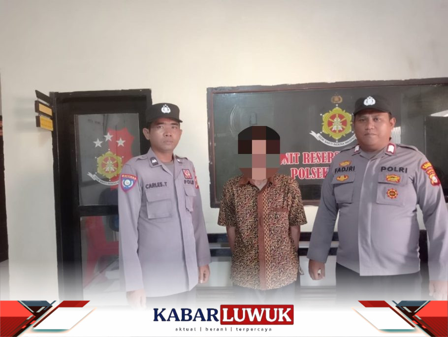 Pemuda Asal Pagimana di tangkap Polisi Terkait Pencabulan anak di bawah Umur