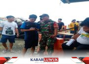 Danramil 1308-01/LB Berhasil Membujuk Pedagang Pasar Simpong Untuk Penertiban Damai