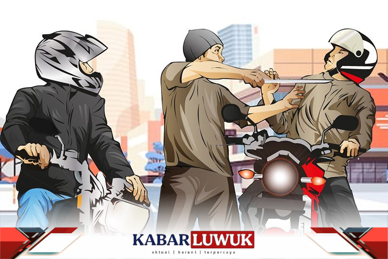 Begal Beraksi di Luwuk, Motor Mio M3 Raib