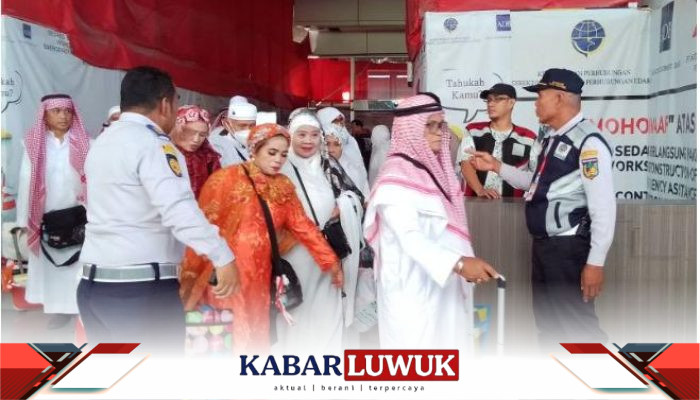 Jamaah Haji Kloter Pertama Sulteng Tiba di Bandara Mutiara Sis-Aljufri Palu