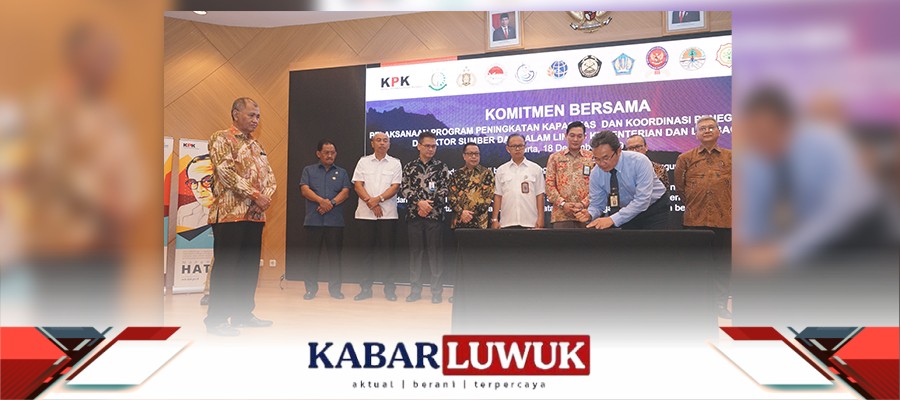 KPK Dorong 12 Instansi Kompak Tegakkan Hukum Sektor SDA