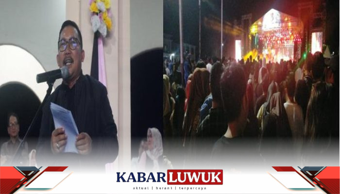 Malam Puncak HUT Kabupaten Banggai Ke 63 Dipadati Ribuan Pengunjung