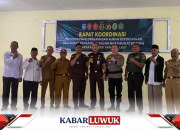 Kapolsek Banggai Hadiri Rakor Pengawasan Aliran Kepercayaan dan Keagamaan di Banggai Laut
