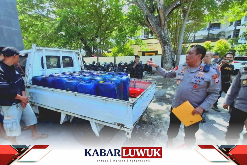Polda Gorontalo Tertibkan Praktik Penyimpangan Solar Subsidi