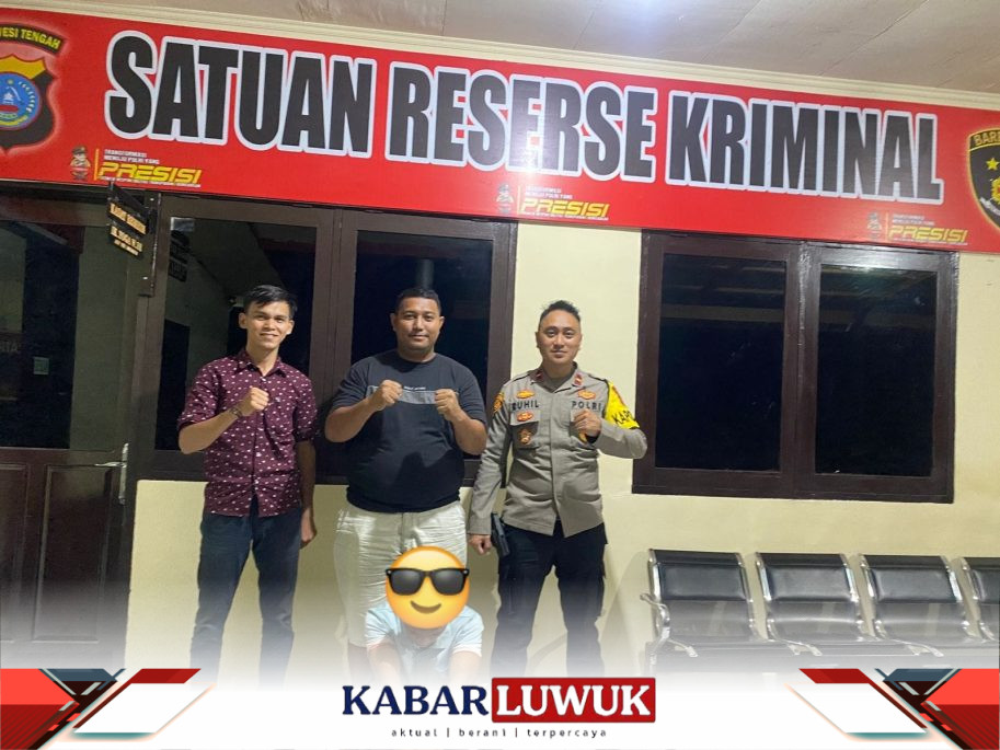 Anggota Polsek Bulagi Polres Bangkep Polda Sulteng mengungkap kasus pencurian sepeda motor atau curanmo