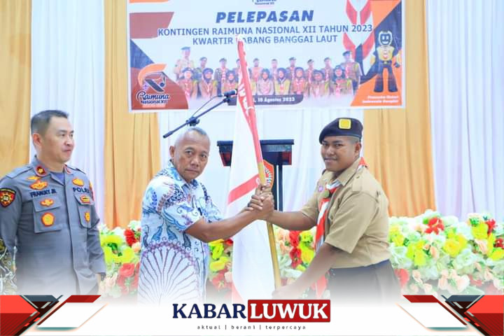Bupati Banggai Laut Lepas Kontingen Raimuna Nasional XII untuk Membangun Persatuan dan Kepribadian”