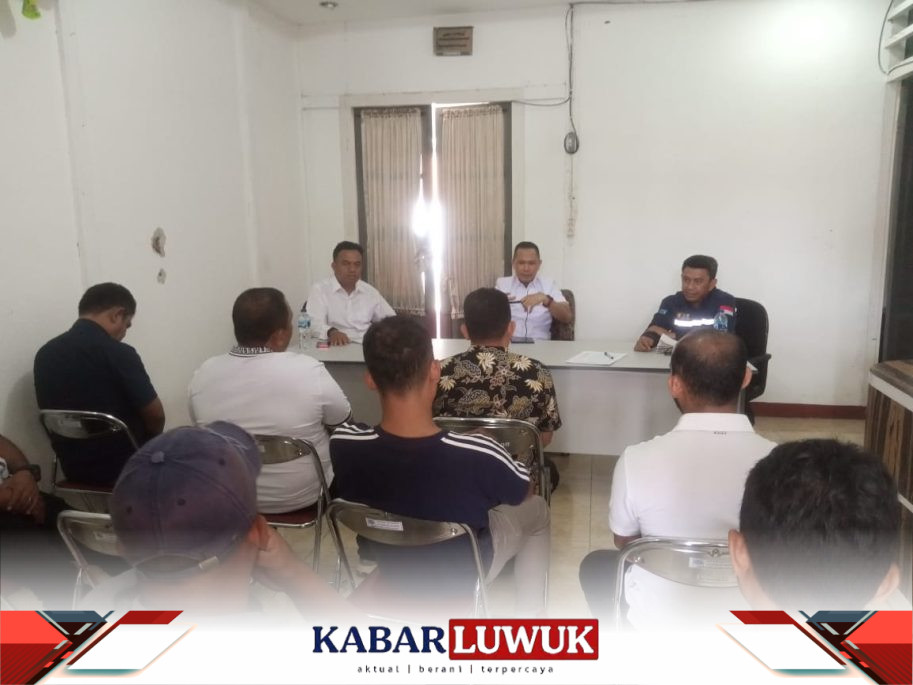 Tim Kejaksaan Negeri Balut dan Dinas Pekerjaan Umum dan Penataan Ruang (PUPR) Bangkep menggelar Rapat Koordinasi Pendampingan Hukum.
