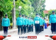 Keren Prokopim Banggai Ramaikan Lomba Gerak Jalan Semarak HUT RI ke-78