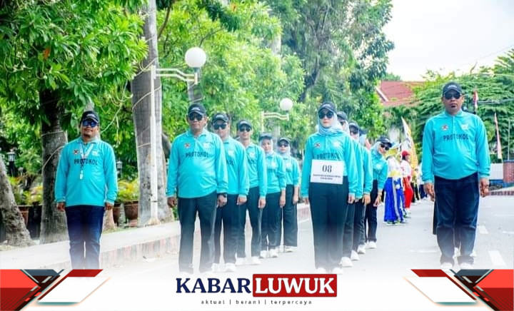 Prokopim Banggai Keren ikut Memeriahkan HUT Kemerdekaan RI ke-78