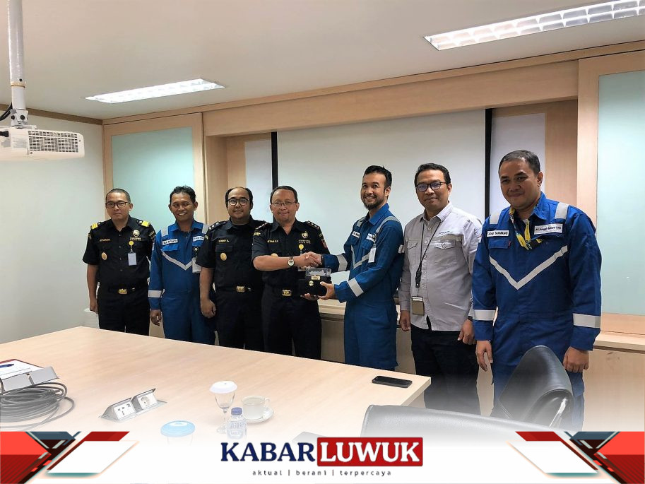 Tingkatkan Capaian Penerimaan Impor, Bea Cukai Luwuk Kunjungi Kilang DSLNG