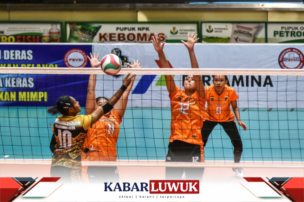 Langkah tim voli putri Sulawesi Tengah (Sulteng) semakin terbuka menuju babak delapan besar Kejuaraan Kapolri Cup 2023 setelah berhasil meraih kemenangan yang gemilang