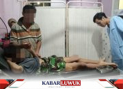 Remaja Tabrak Mobil Parkir di Malam Gerimis, Pemotor Terluka