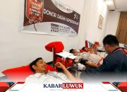 Aksi Donor Darah Warnai HUT ke-78 RI di IMIP