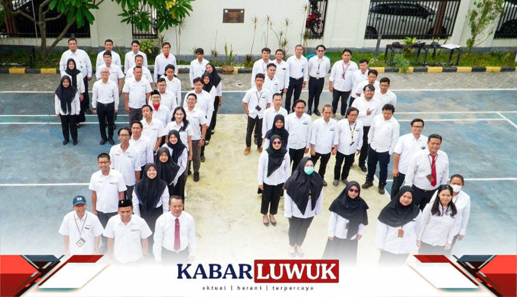 Kemenkeu Satu Luwuk Banggai Melaksanakan Upacara Kemerdekaan Secara Gabungan