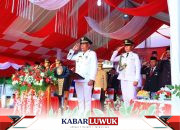 Banggai Laut Meriahkan HUT Ke-78 RI Dengan Upacara Bendera Penurunan Bendera