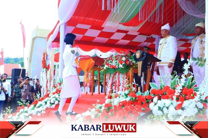 Upacara peringatan Hari Ulang Tahun (HUT) ke-78 Kemerdekaan Republik Indonesia di Kabupaten Banggai Laut telah sukses digelar di Alun-alun Taman Kota