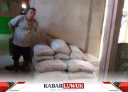 Pemdes Selekan,Salurkan Bantuan Bahan Bangunan Ke 10 KK Miskin Melalui Dana Desa Tahap 2 Tahun 2023