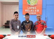 Kepala Bea & Cukai Luwuk Mu’amar Khadafi Sinergi Dengan Lapas Kelas II B Luwuk