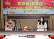 Wakapolres Banggai Pimpin Pelatihan Usaha Mandiri Untuk Anggota Polri