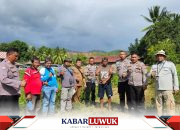 Kapolsek Pagimana Dampingi Penelitian Dampak Tambang Nikel