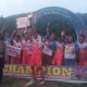 SPBU Kompak Liang Juara Final Kades Kades Cup I Peling Tengah Cup I