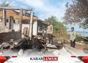 Dugaan Sabotase ? Polisi Dalami Kebakaran di Sulubombong Kecamatan Mantoh