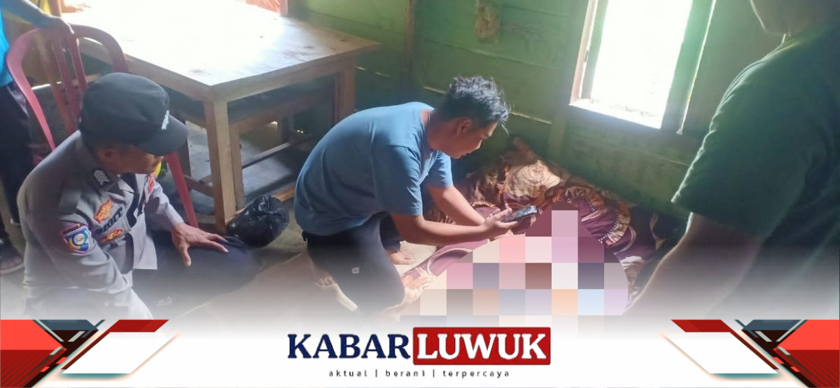 Polsek Lamala Datangi TKP Warga Gantung Diri