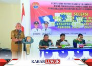 Bupati Banggai Laut Buka Ujian Seleksi Bakal Calon Kepala Desa Gelombang Pertama 2023-2029