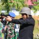 Kakanwil Kemenkumham Sulteng dan TNI AL Sinergi Latihan Menembak
