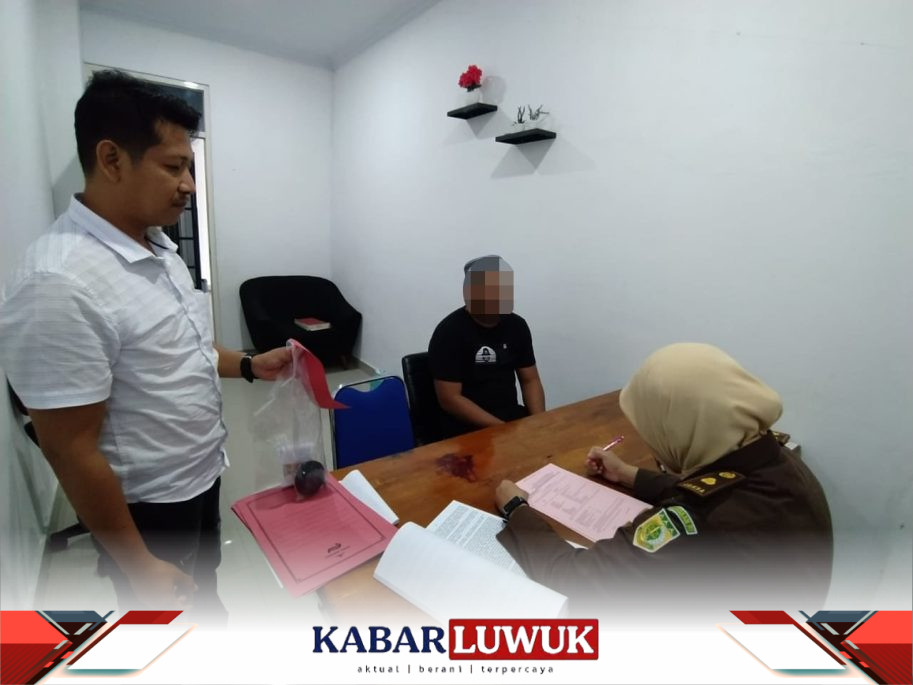 Pemuda Asal Parimo Pemilik 20 Sachet Sabu, Diserahkan Penyidik Polres Banggai ke JPU