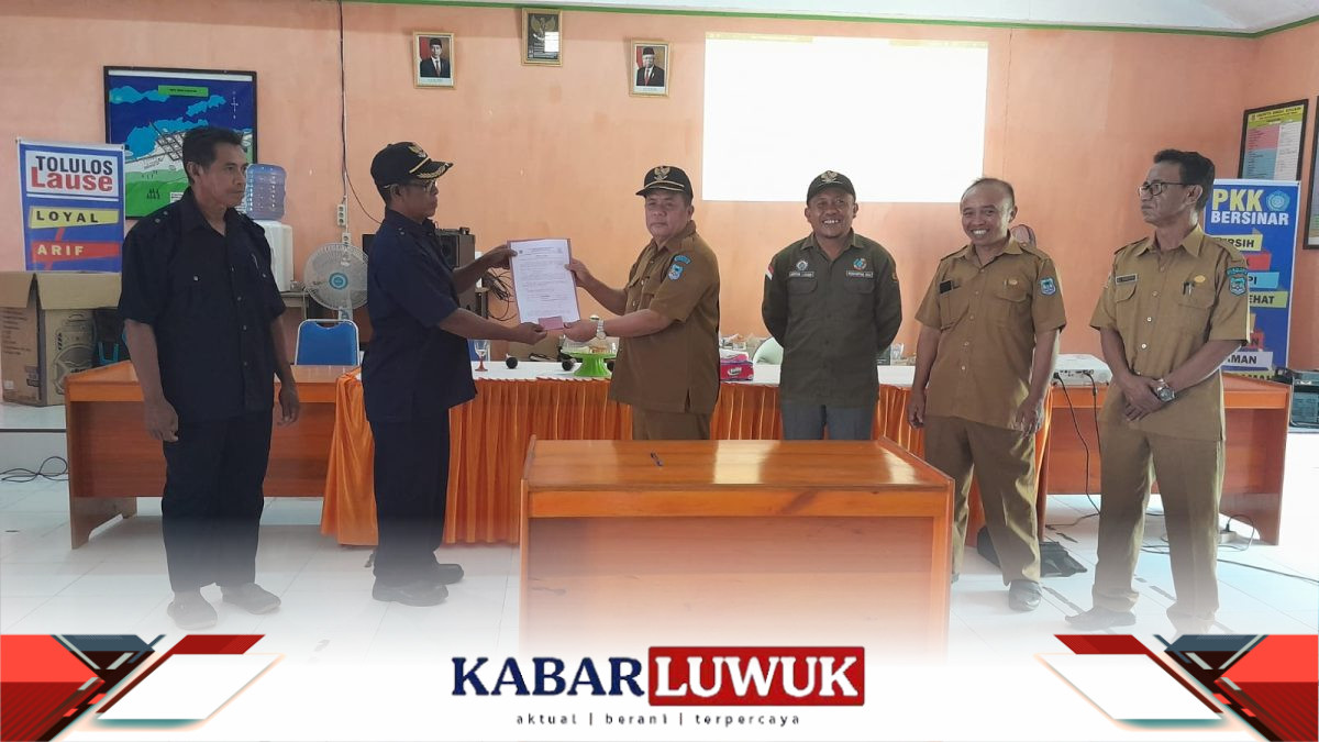 Pemdes Tolulos Gelar Musdes Penetapan Rancangan RKP Desa TA 2024.