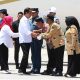 Gubernur H.Rusdy Mastura Sambut Kedatangan Presiden Jokowi
