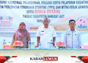 Rapat Koordinasi Banggai Laut 2023 Terkait Percepatan Penurunan Stunting