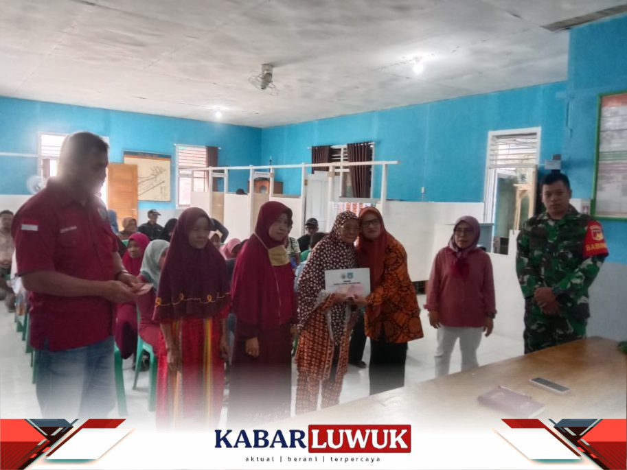 Pemdes Baka Salurkan BLT-DD Tahap 1 Triwulan 2 : Bantu 36 Keluarga Selama April-Juni 2023