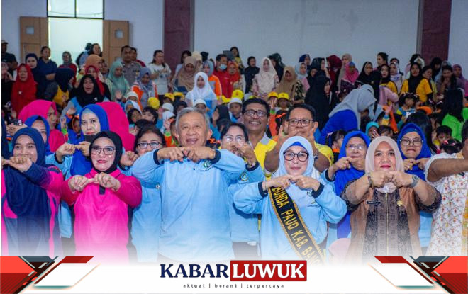 Wakil Bupati Banggai Membuka Gebyar Paud