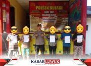 Polsek Bulagi Gerebek Penjual Miras Ilegal,105 Liter Disita