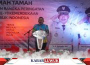 Bupati Banggai Hadiri Ramah Tamah Tutup Peringatan HUT RI Ke-78 di Kabupaten Banggai