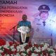 Bupati Banggai, Ir. H. Amiruddin,MM Saat menghadiri Acara Ramah Tamah bersama Anggotar paskibraka dan Unsur Forkopimda Kabupaten Banggai