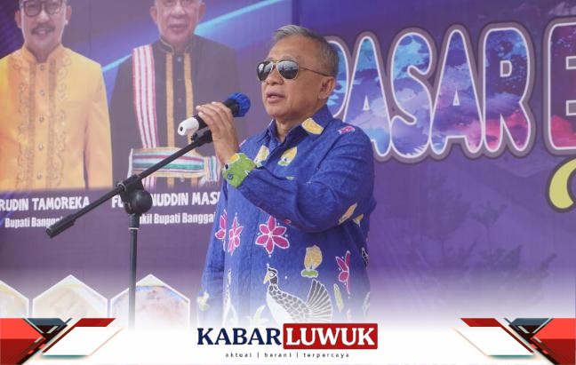 Wakil Bupati Banggai Drs. H. Furqanuddin, M.M Membuka Resmi Pasar Ekonomi Kreatif 2023, Mendorong Kemajuan Pariwisata dan UMKM