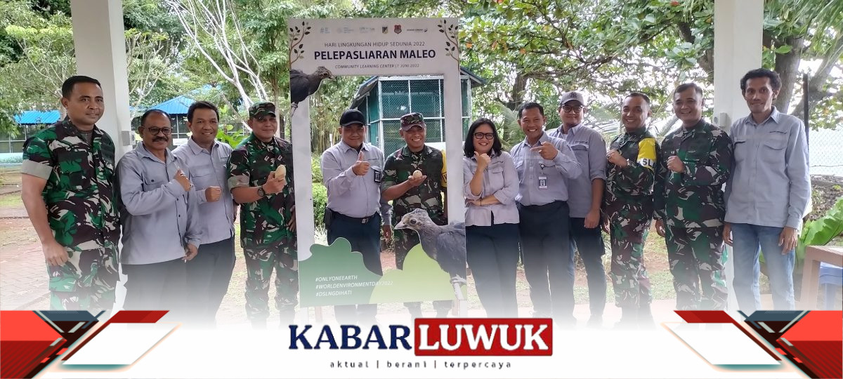 Kasdam Merdeka dan Danrem Tadulako Kunjungi Konservasi Maleo DSLNG